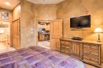 Master bedroom with its own bathroom